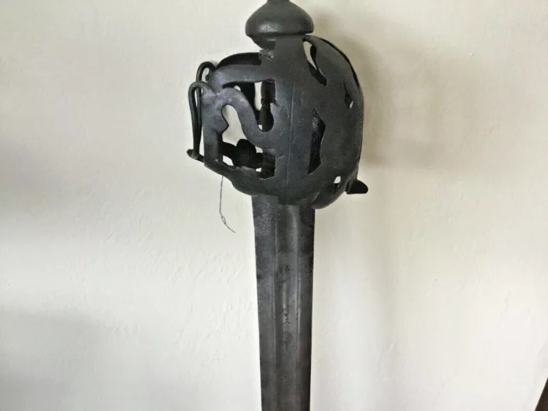 18th Century Scottish Basket Hilted Broadsword