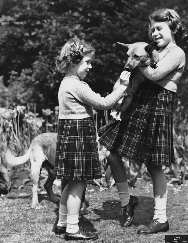 Princess Elizabeth and Princess Margaret