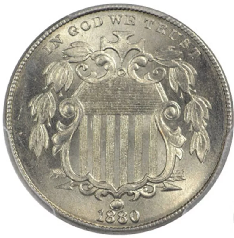 1880 Shield Nickel