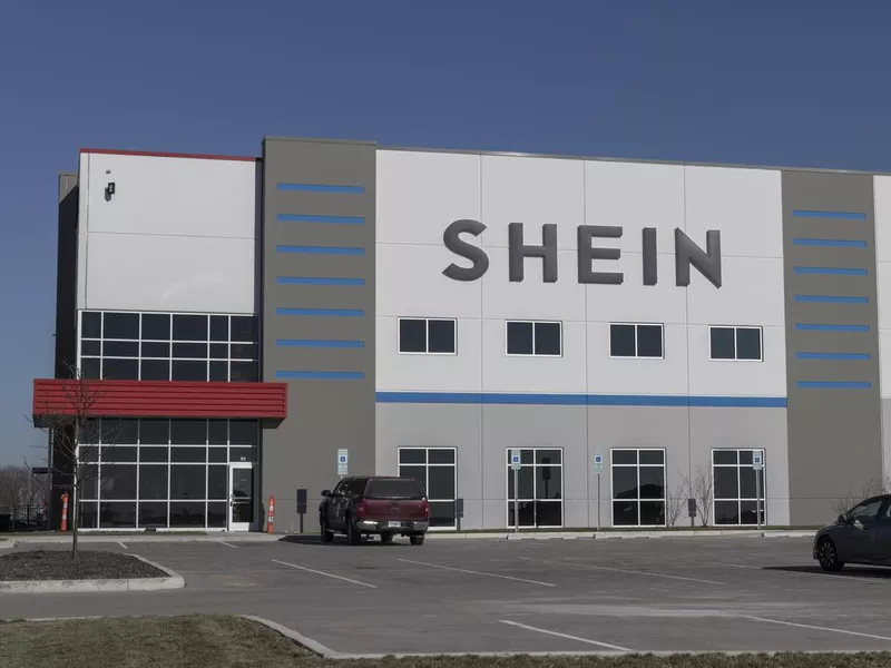 Shein e-commerce distribution center