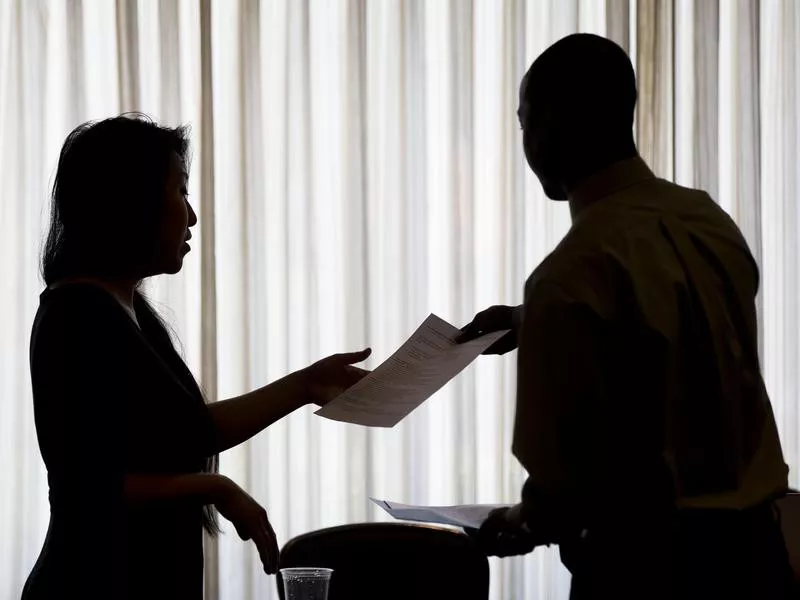 Job fair in Philadelphia, Pennsylvania