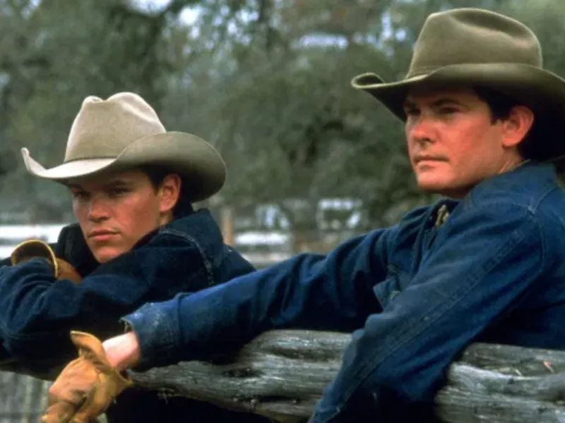 Matt Damon and Henry Thomas