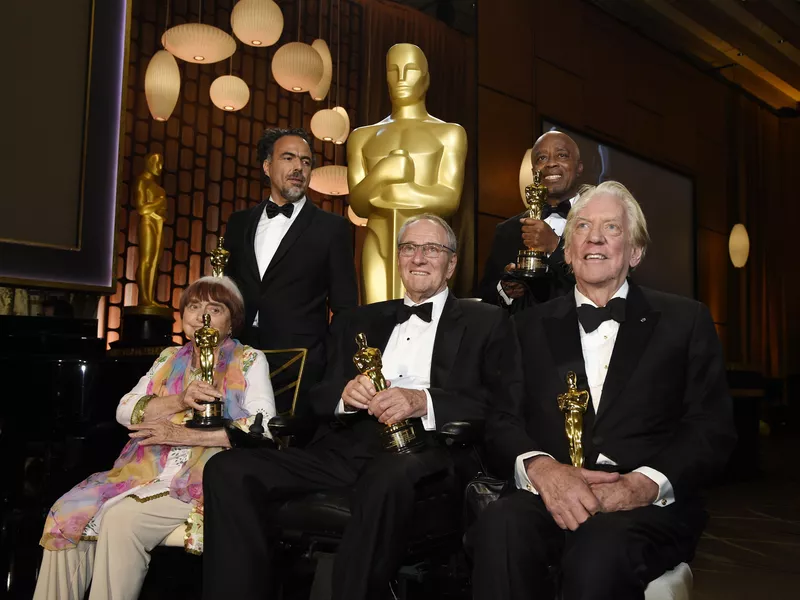 Agnes Varda, Owen Roizman, Alejandro Gonzales Inarritu, Donald Sutherland, Charles Burnett