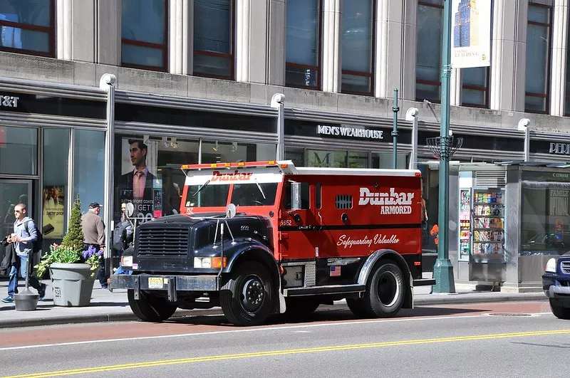 Dunbar Armored car