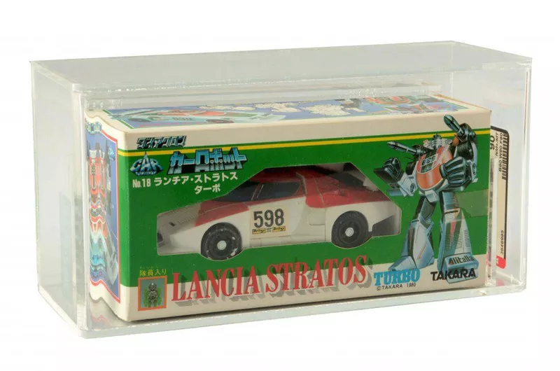 A Lancia Stratos in box