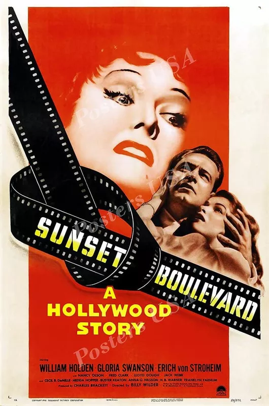 Sunset Boulevard movie poster