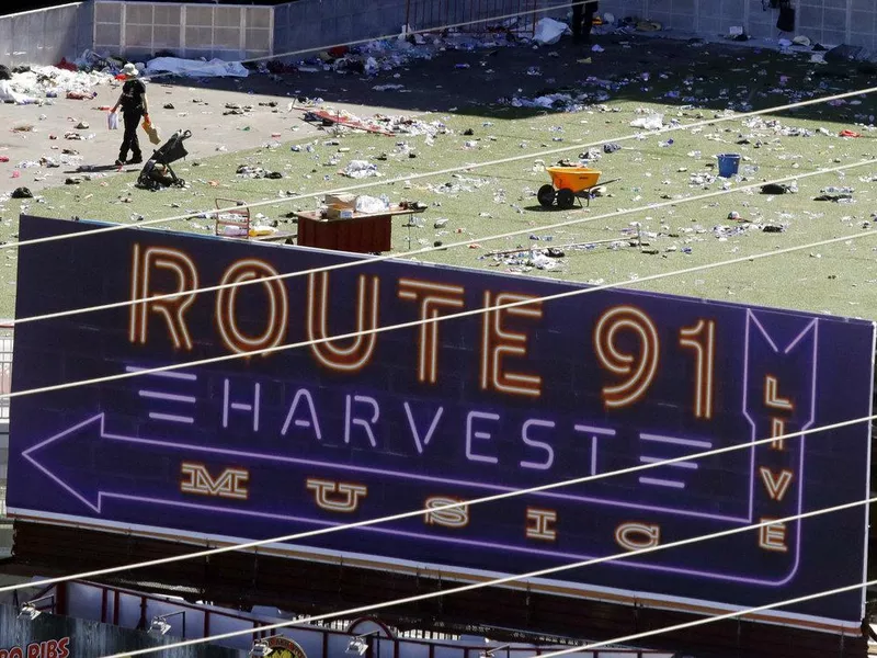 Route 91 concert field