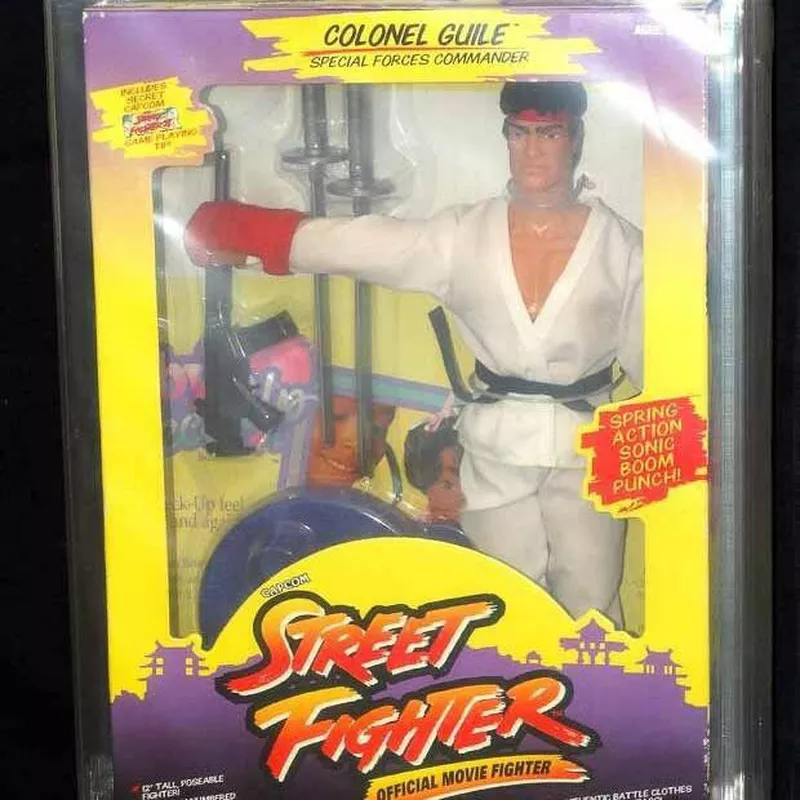 1993 Street Fighter Ryu Hoshi 12” Salesman