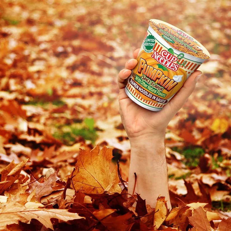 Pumpkin Spice Cup Noodles