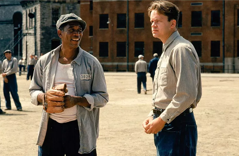 Morgan Freeman and Tim Robbins