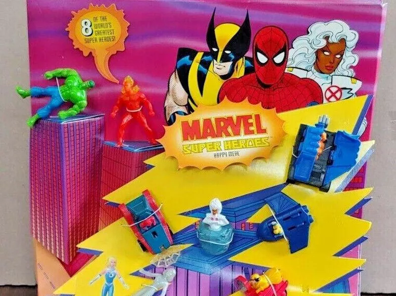 Marvel Comics Vintage 19902 Happy Meal