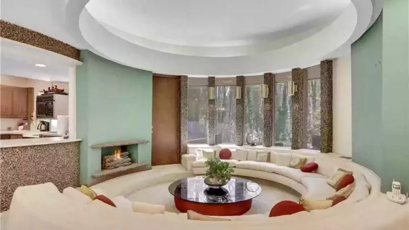 A conversation pit in Atlanta