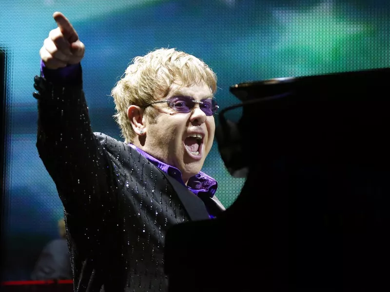 Elton John in 2012