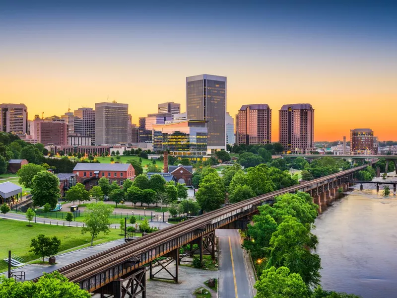 Richmond, Virginia, USA Skyline