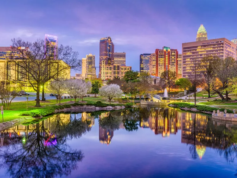 Charlotte, North Carolina Skyline