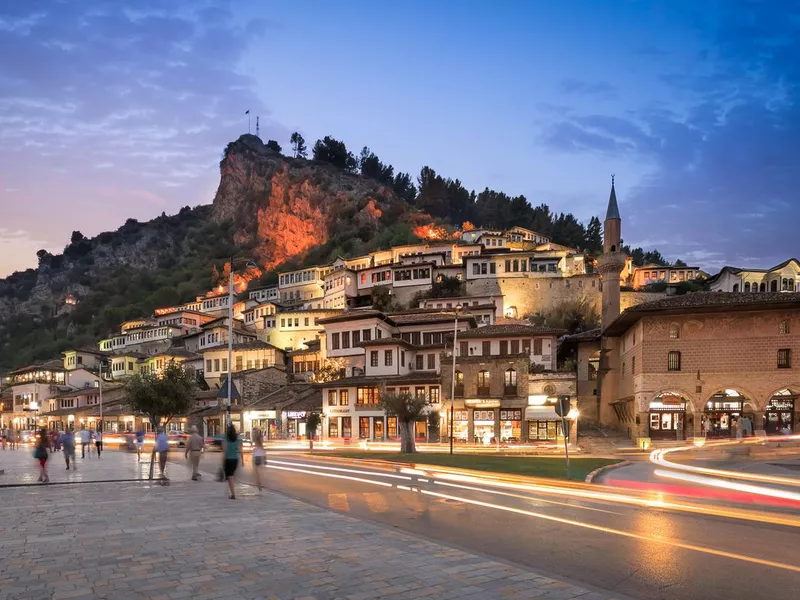 Berat by night