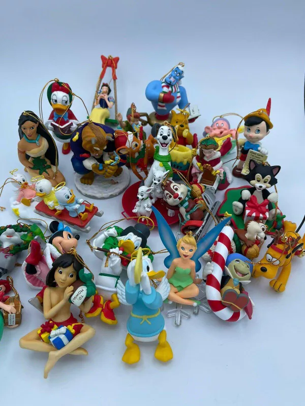 Vintage Disney Christmas ornaments