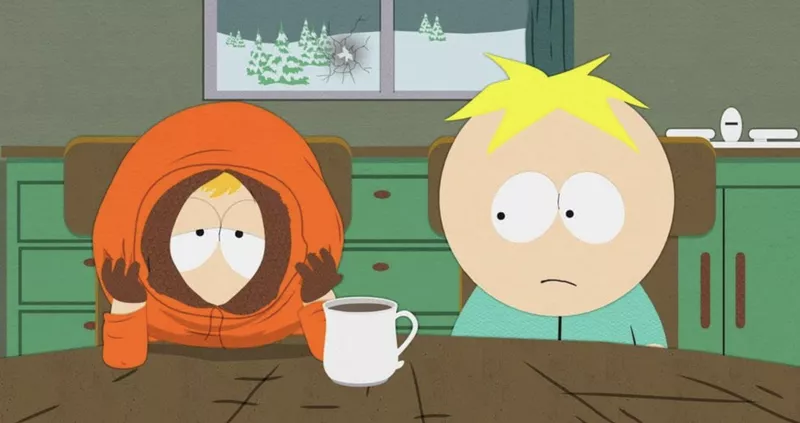 Kenny and Butters