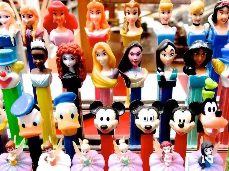 Pez dispenser collection