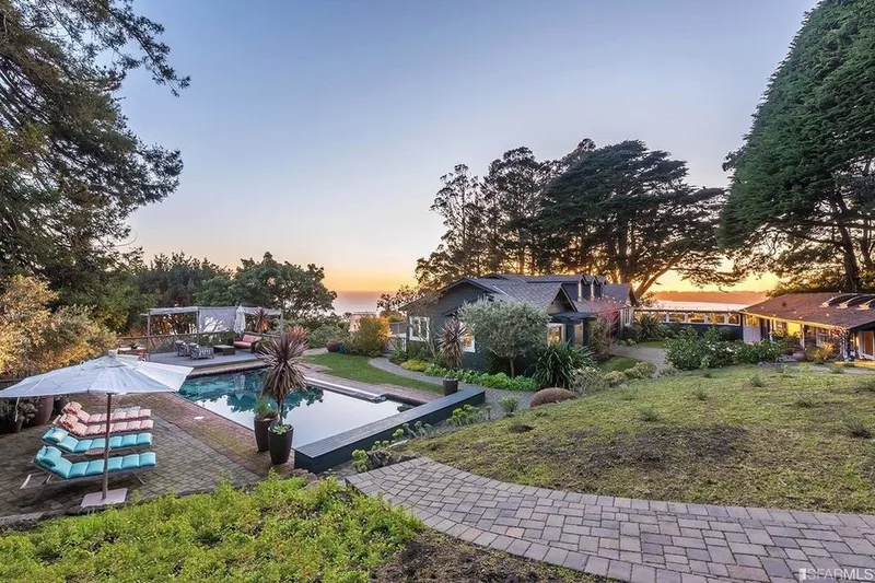 Jerry Garcia's house in Stinson Beach, California