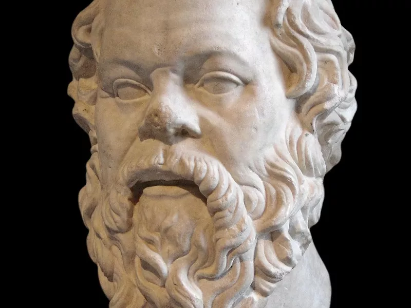 Socrates bust