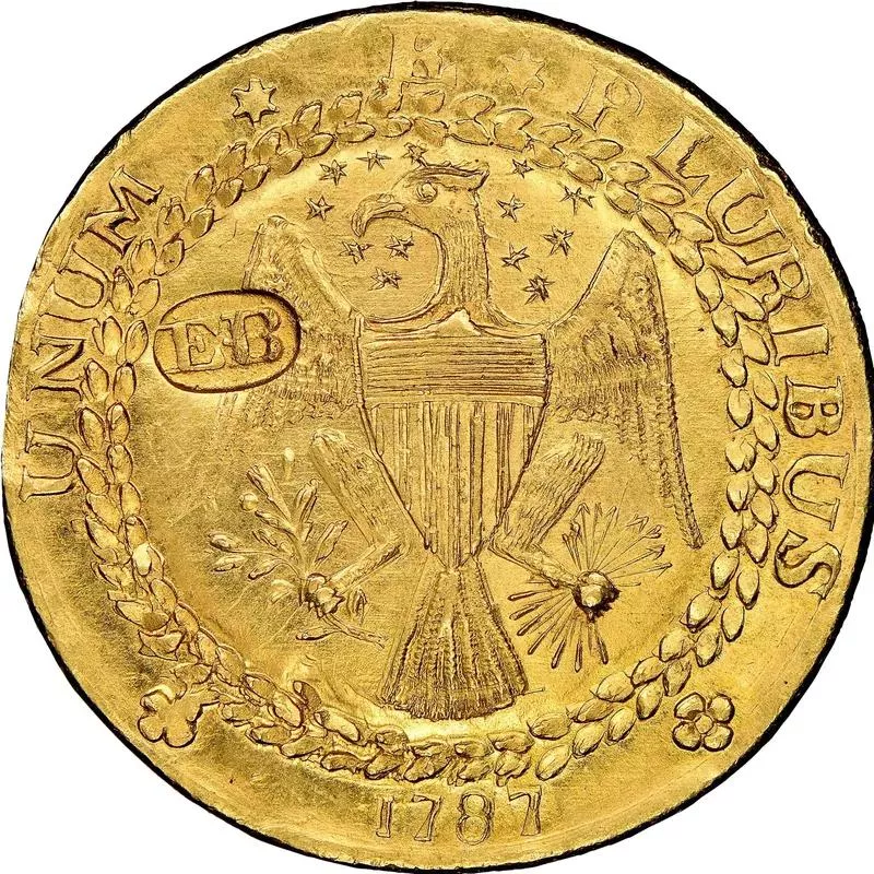 1787 New York-Style Brasher Doubloon