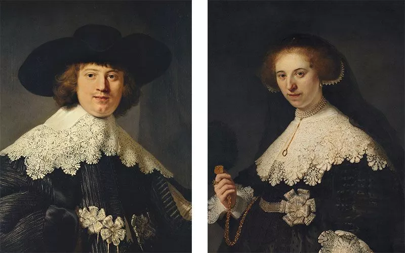 Pendant Portraits of Maerten Soolmans and Oopjen Coppit