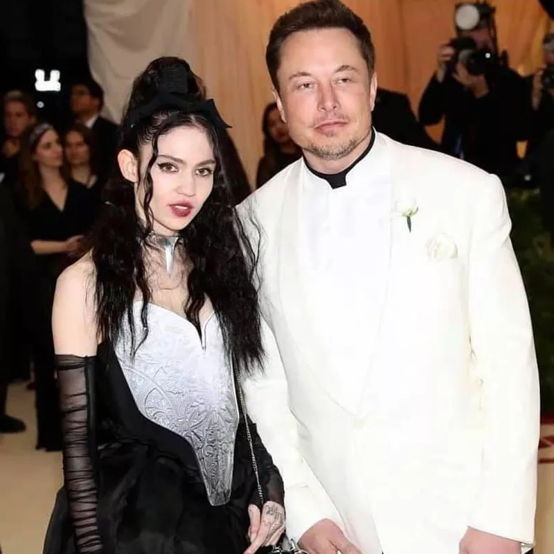 Musk and Grimes at the Met Gala