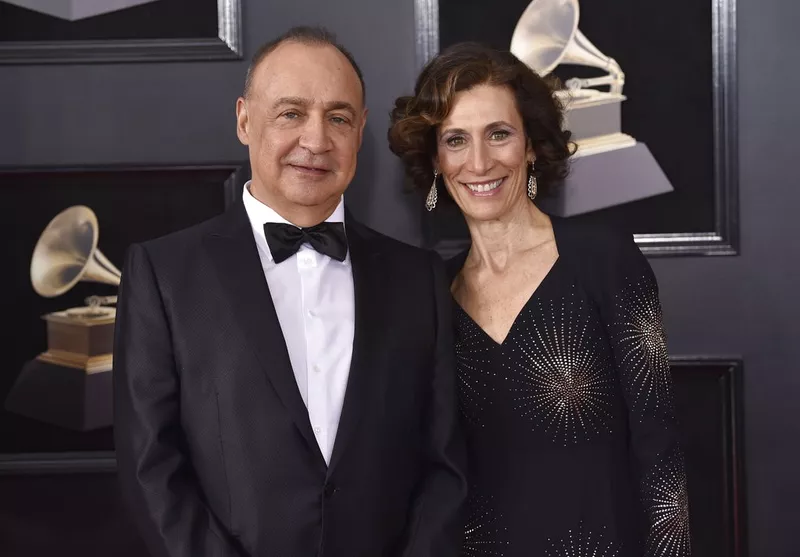 Len Blavatnik and his wife Emily Appelson