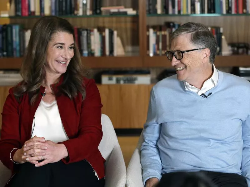 Bill Gates and Melinda Gates