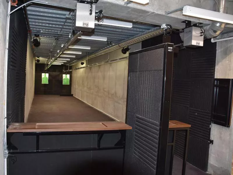 Survival condo shooting range