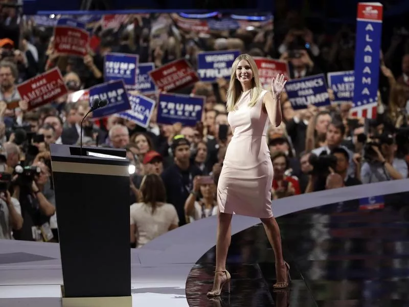 Ivanka Trump at the national convention