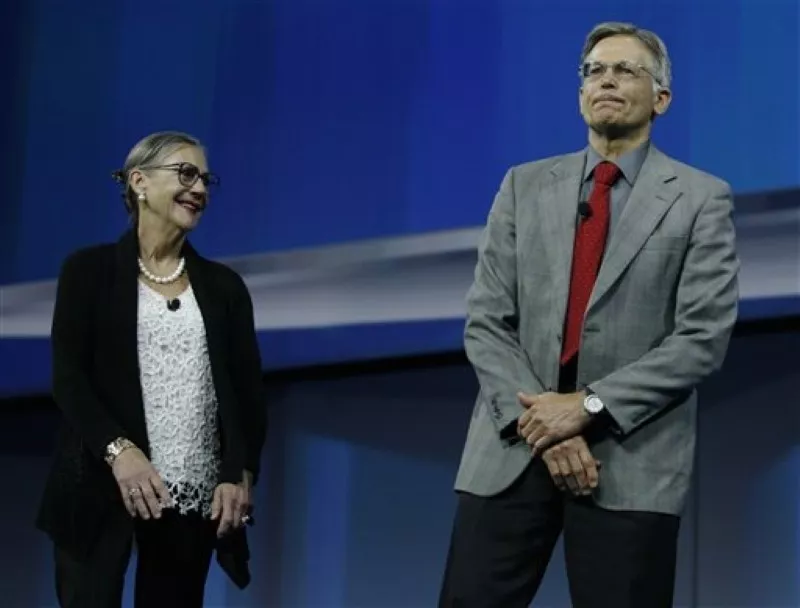 Jim Walton and Alice Walton