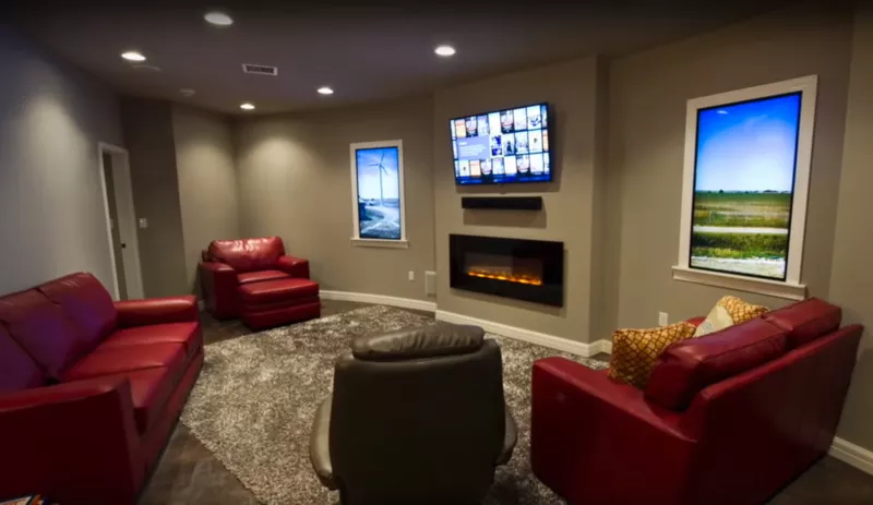 Survival condo family room