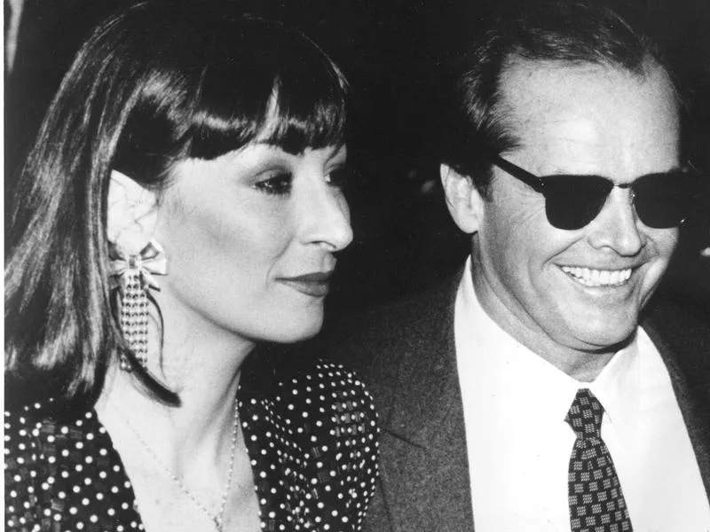 Jack Nicholson and Anjelica Huston