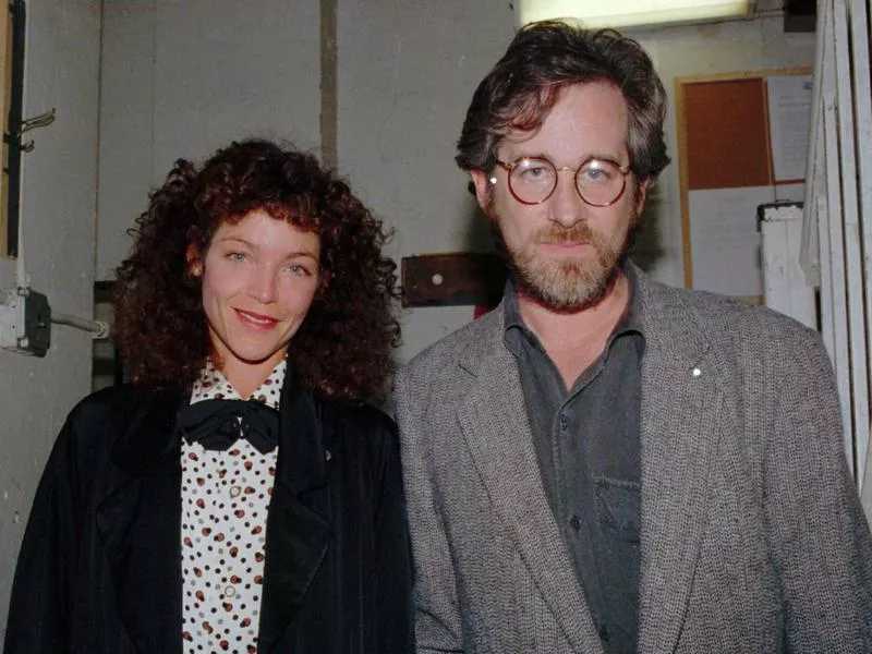 Steven Spielberg and Amy Irving