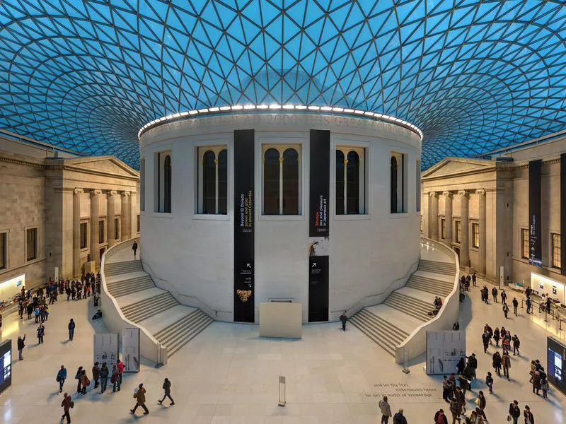 The Great Court in the British Museum