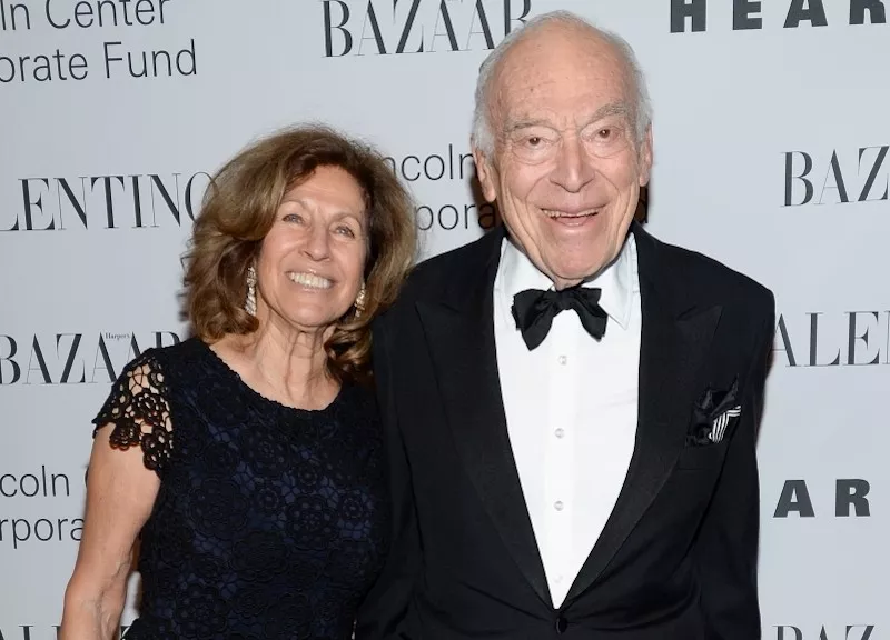 Leonard Lauder and Judy Glickman