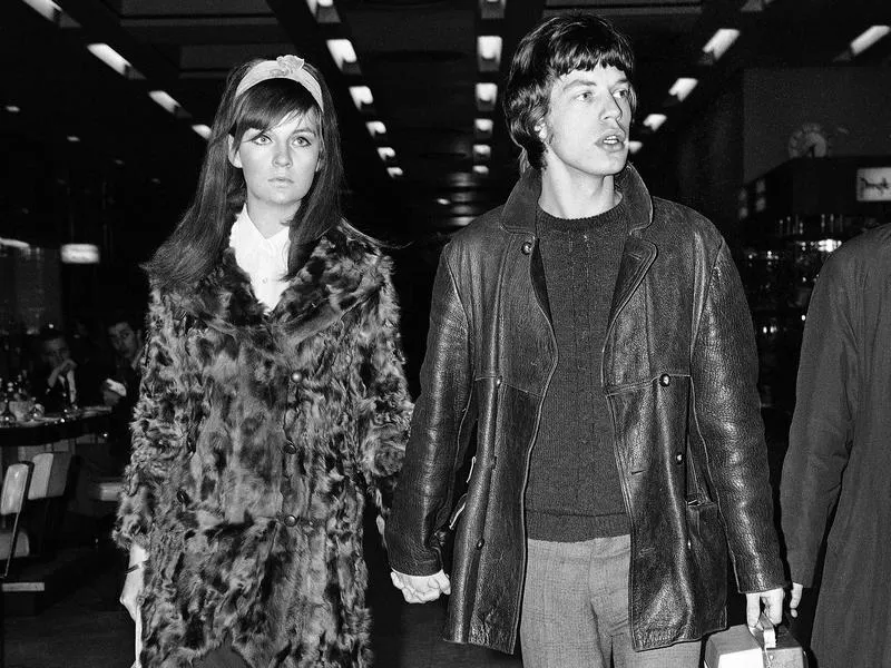 Mick and Chrissie Shrimpton