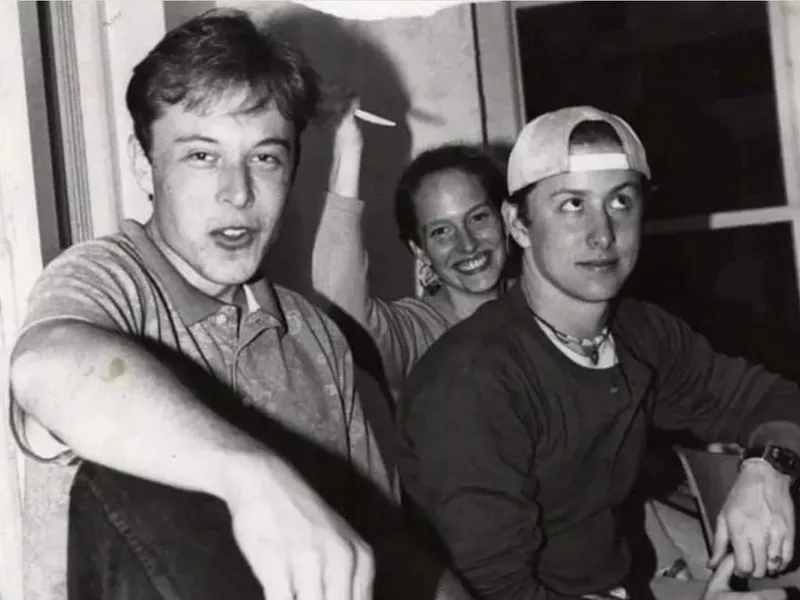 Elon Musk in college