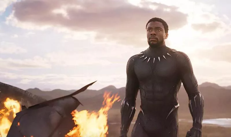 Chadwick Boseman in Black Panther