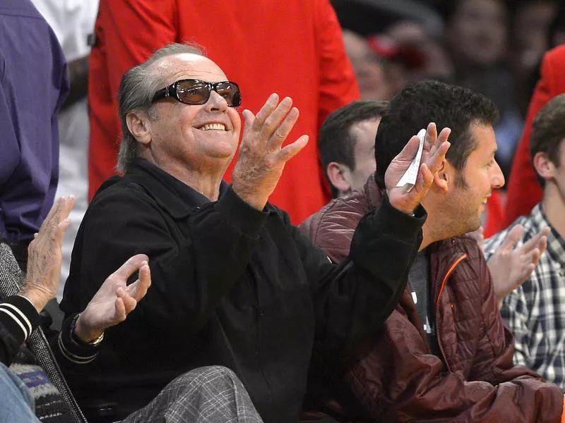 Jack Nicholson is a Laker fan