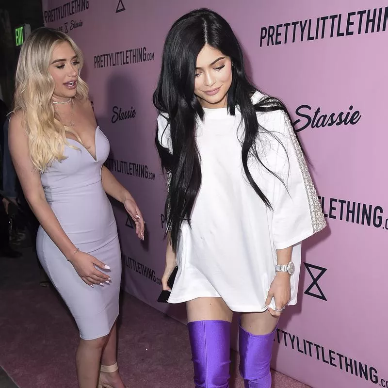 Anastasia Karanikolaou and Kylie Jenner