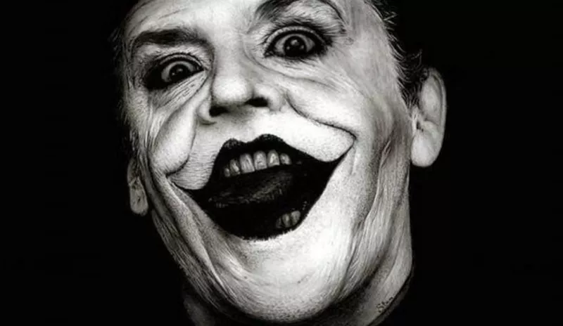 Jack Nicholson as the Joker