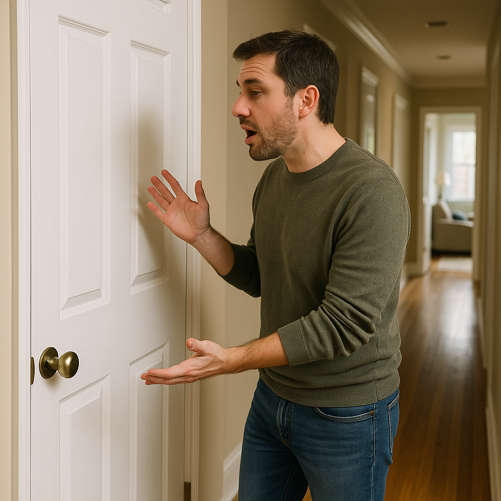 The door test I do before I even tour the kitchen