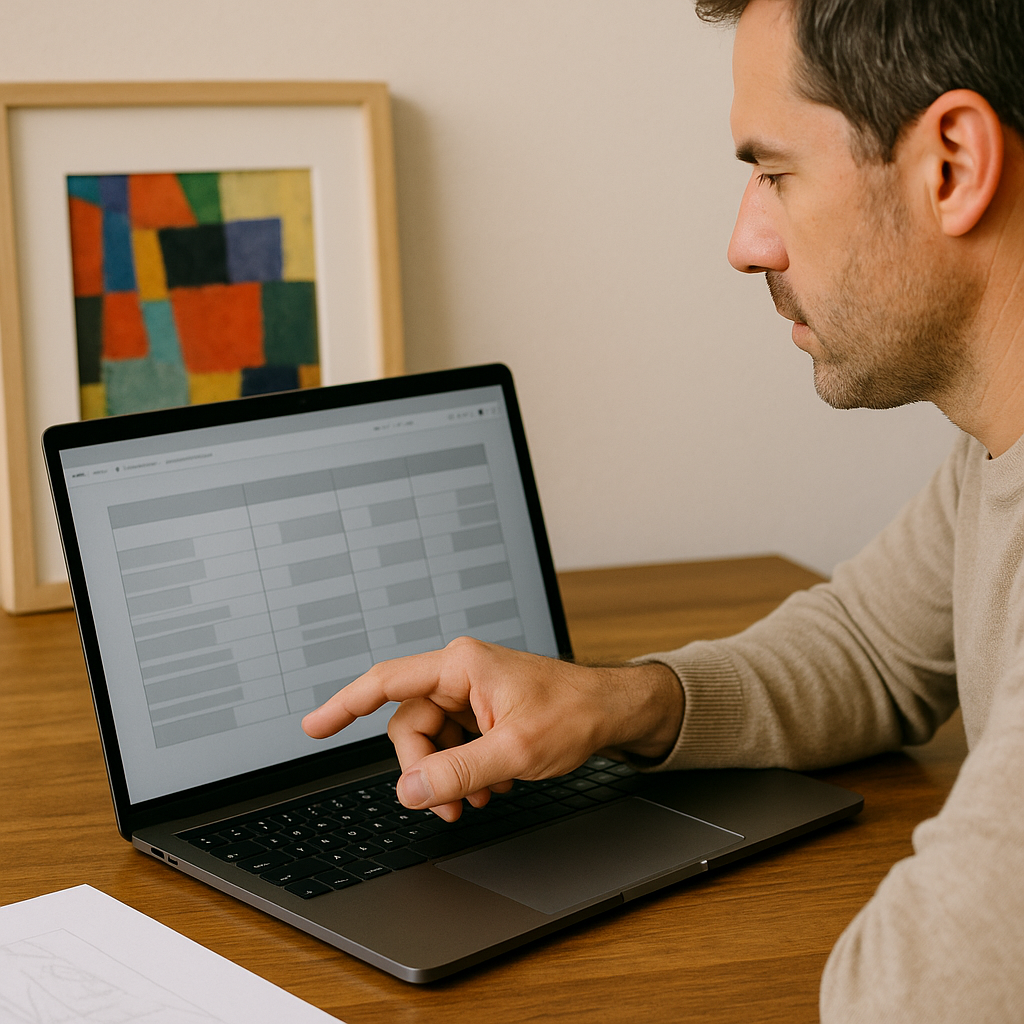 Price it like an adult: a resale spreadsheet with friction