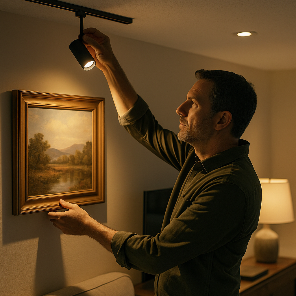Make them design your lighting like it's a museum (because it is)
