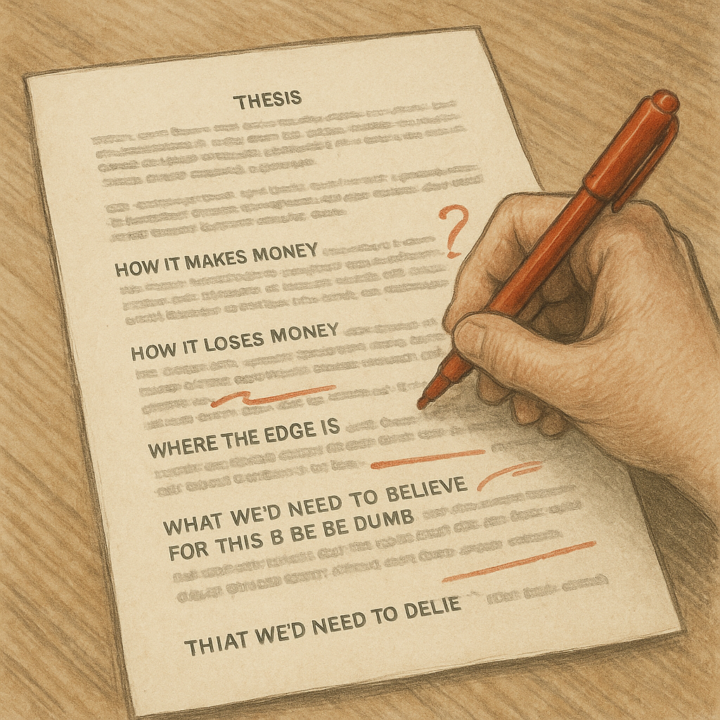 The one-page memo rule and the red pen nobody argues with