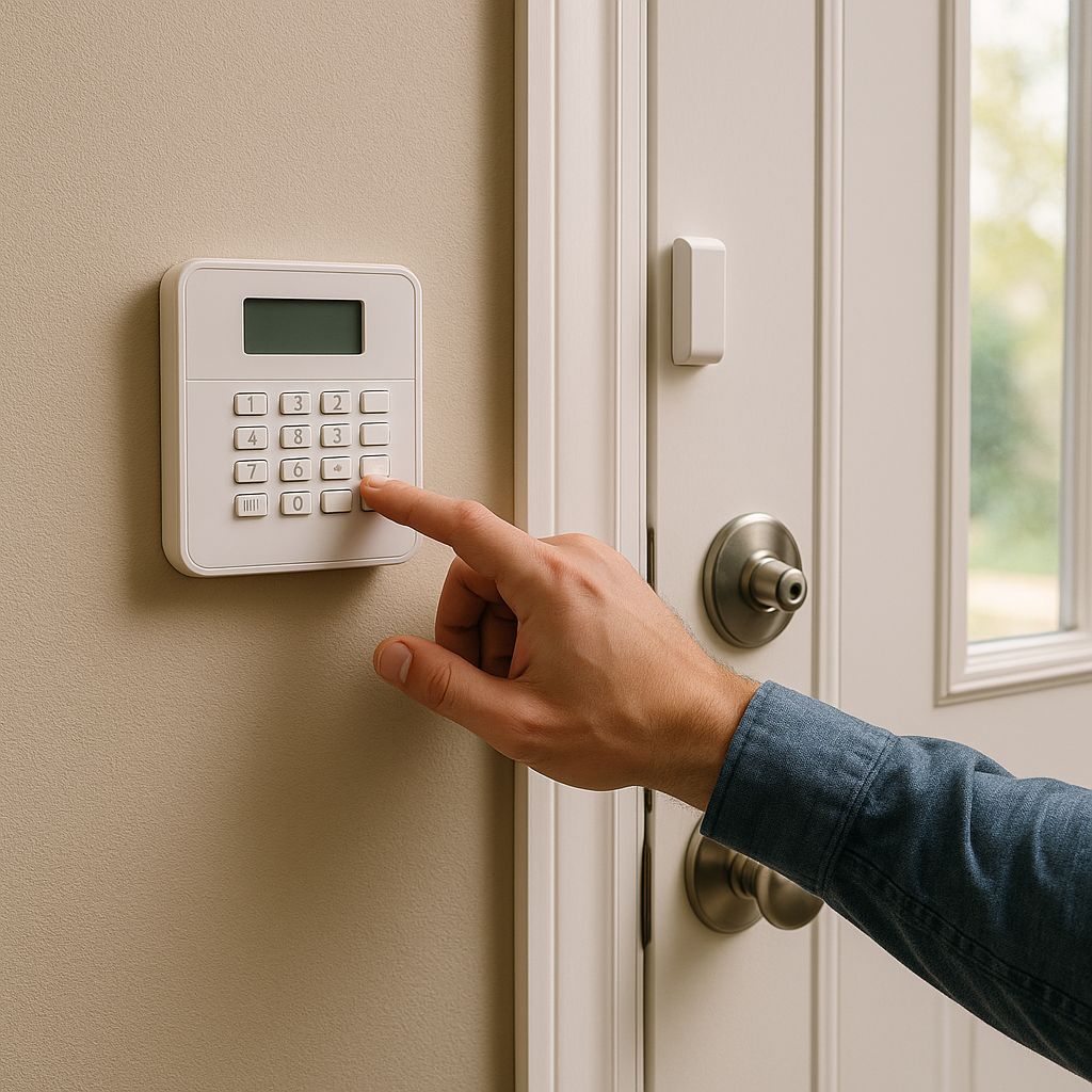 A real alarm panel integrates better than a pile of sensors