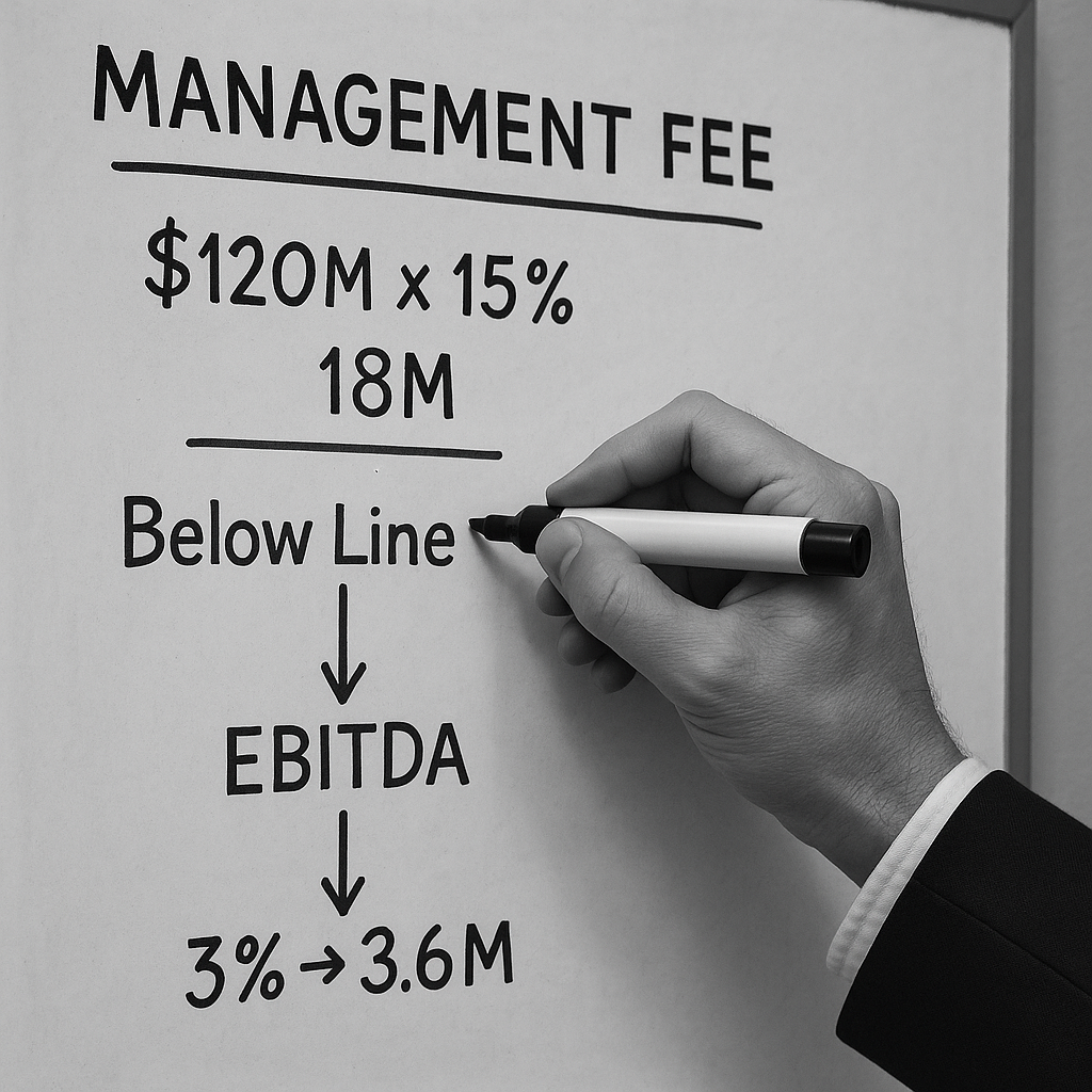 The management fee math nobody wants on the whiteboard